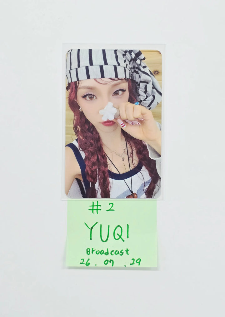 I-DLE "We made" - Broadcast Photocard [26.07.29]