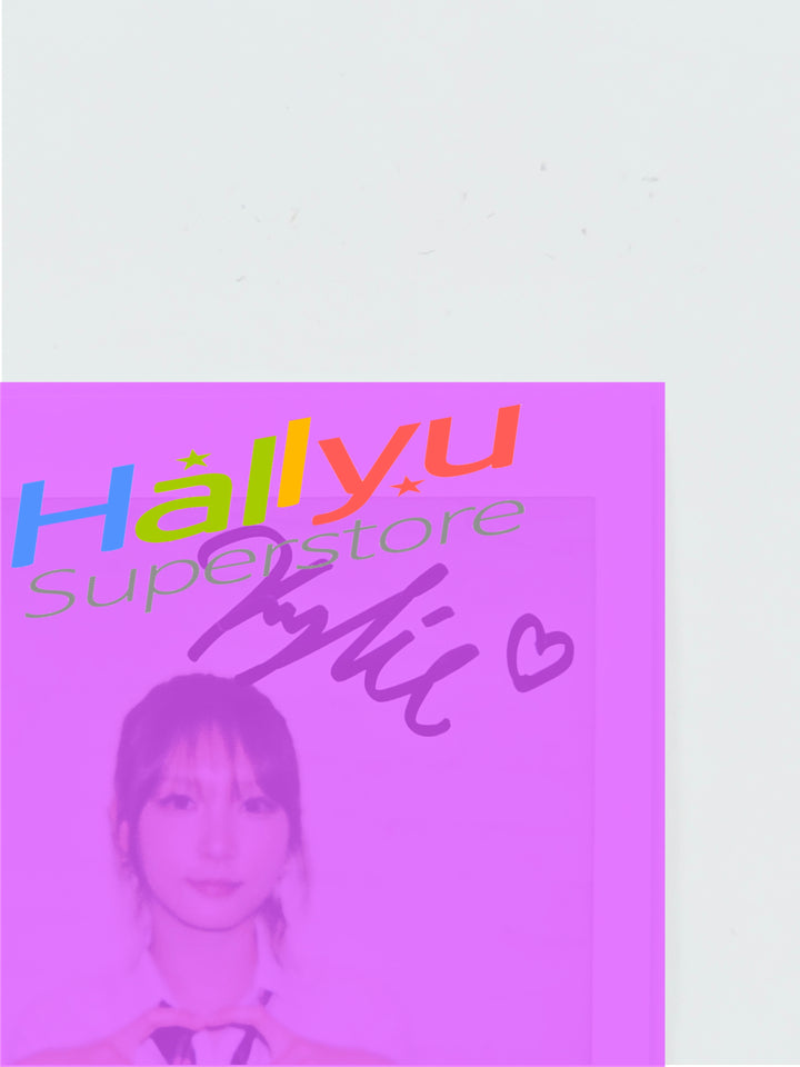 KYLIE (of KIIRAS) - Hand Autographed(Signed) Polaroid [26.07.29]