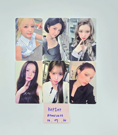 Kep1er "CRACK CODE" - Broadcast Photocard set (6ea)  [26.07.30]