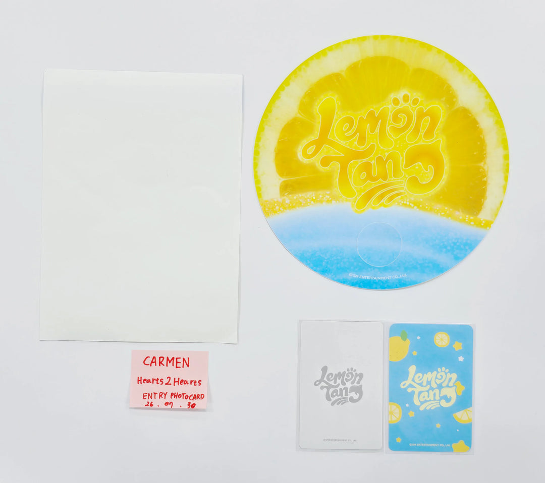 CARMEN (of Hearts2Hearts) "Lemon Tang" - POP-UP Store Entry Photocard Set [26.07.30]