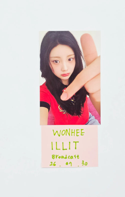 WONHEE (of ILLIT) "bomb" - Broadcast Photocard [26.07.30]