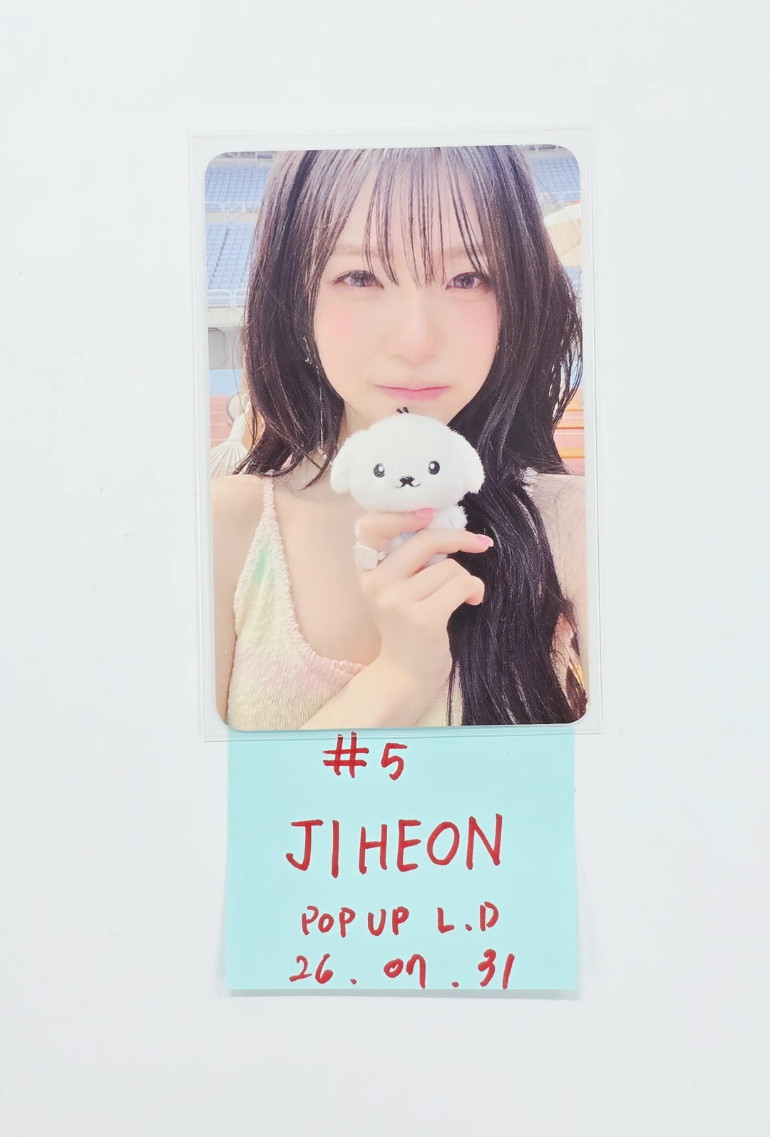 fromis_9 "Glow ME" - POP-UP Store Lucky Draw Event Photocard [26.07.31]