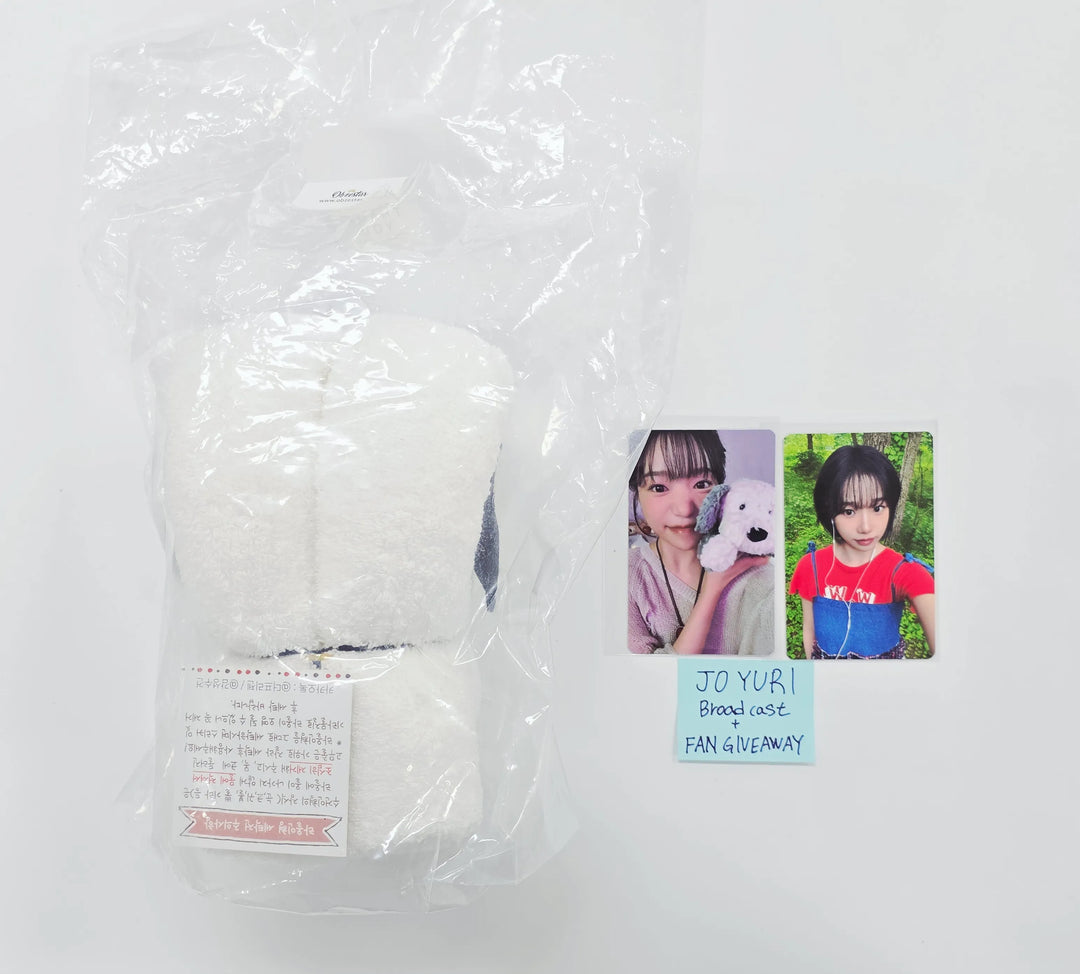 JO YURI - Broadcast Double-Sided Photocard + Fan Giveaway Towel [26.07.31]