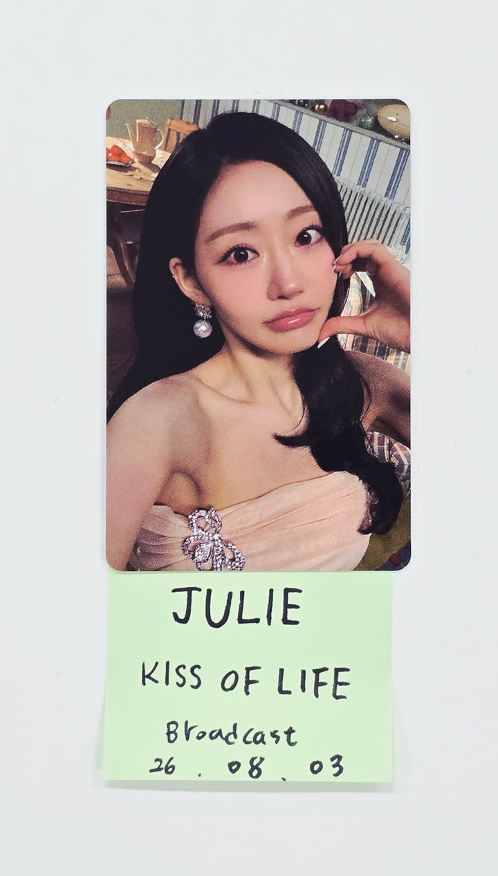 JULIE (of KISS OF LIFE) - Broadcast Photocard [26.08.03]