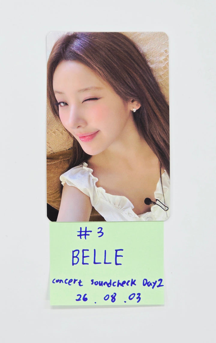 KISS OF LIFE "KISS ROAD" - Concert VIP Soundcheck Day2 Photocard [26.08.03]