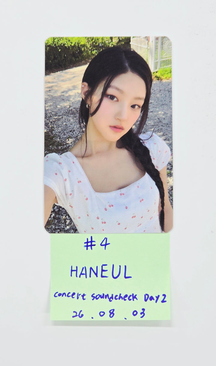 KISS OF LIFE "KISS ROAD" - Concert VIP Soundcheck Day2 Photocard [26.08.03]