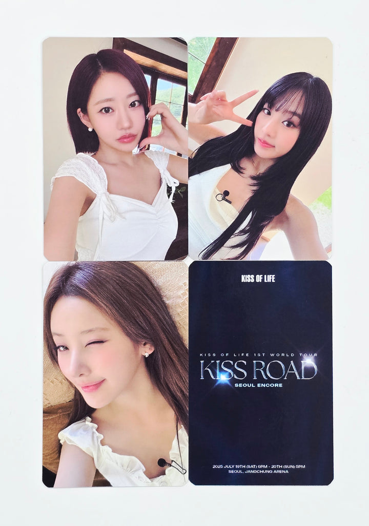 KISS OF LIFE "KISS ROAD" - Concert VIP Soundcheck Day2 Photocard [26.08.03]