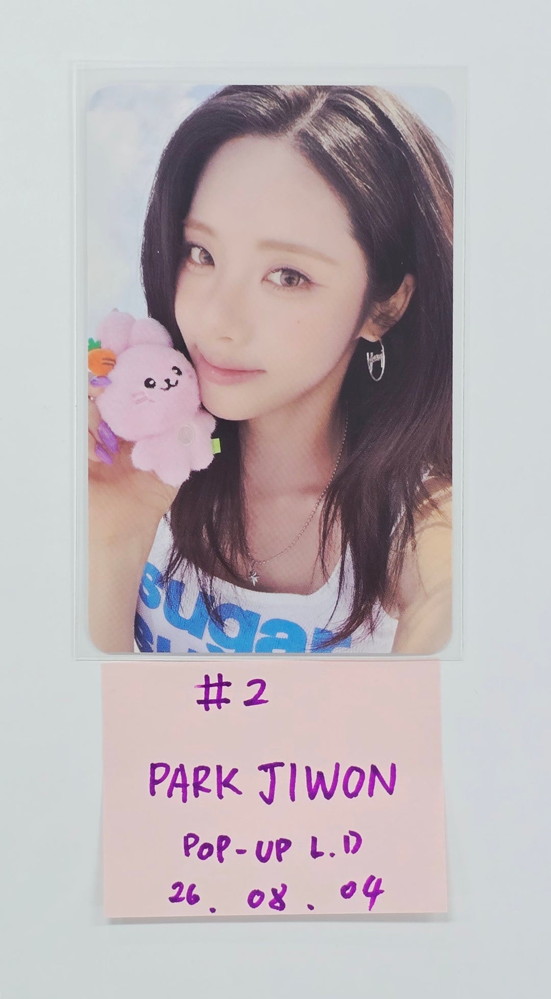 fromis_9 "Glow ME" - POP-UP Store Lucky Draw Event Photocard [26.08.04]