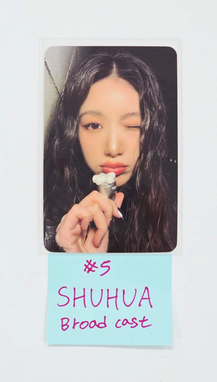 I-DLE "We made" - Broadcast MINI FANMEETING Photocard [26.08.05]