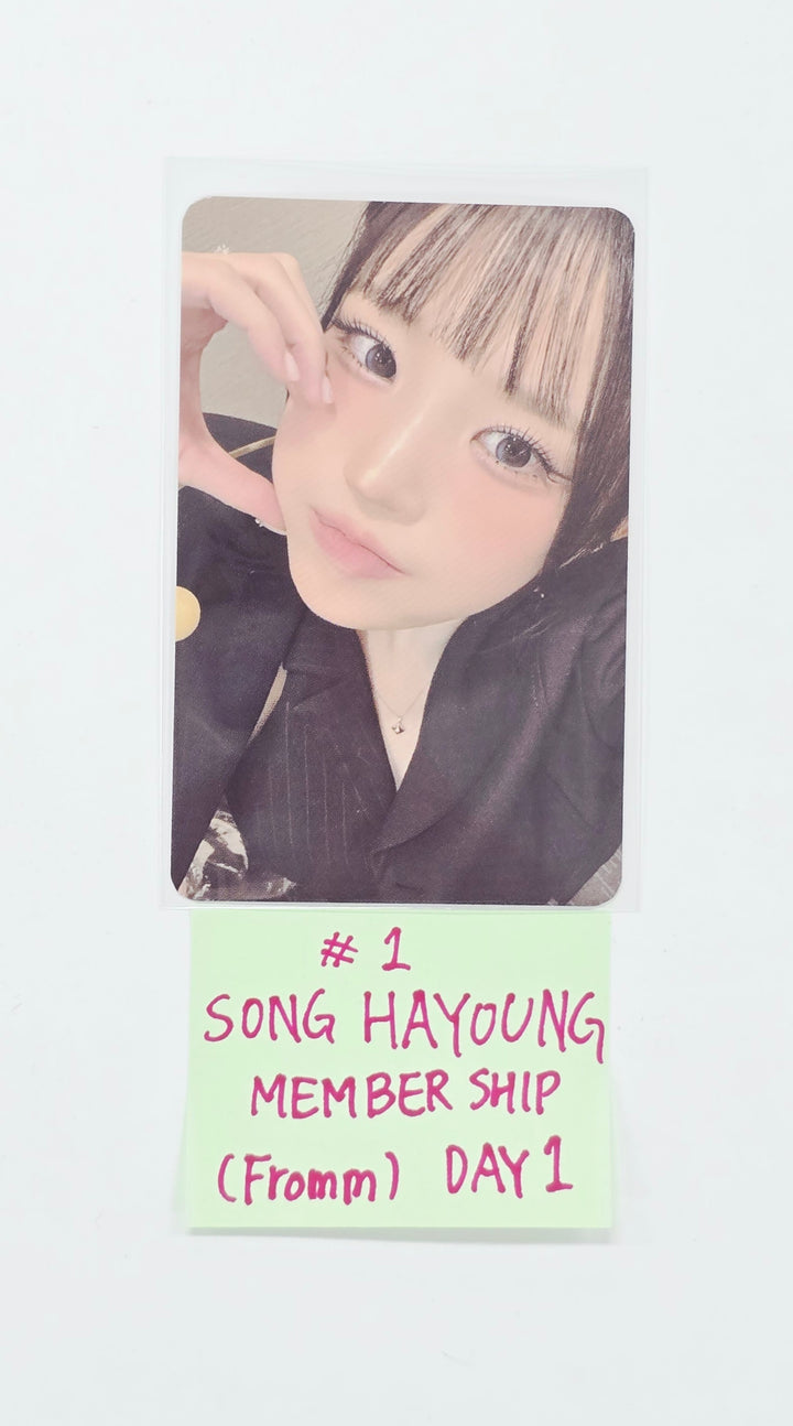 Fromis_9 - ENCORE World Tour Membership Event Photocard [26.08.06]