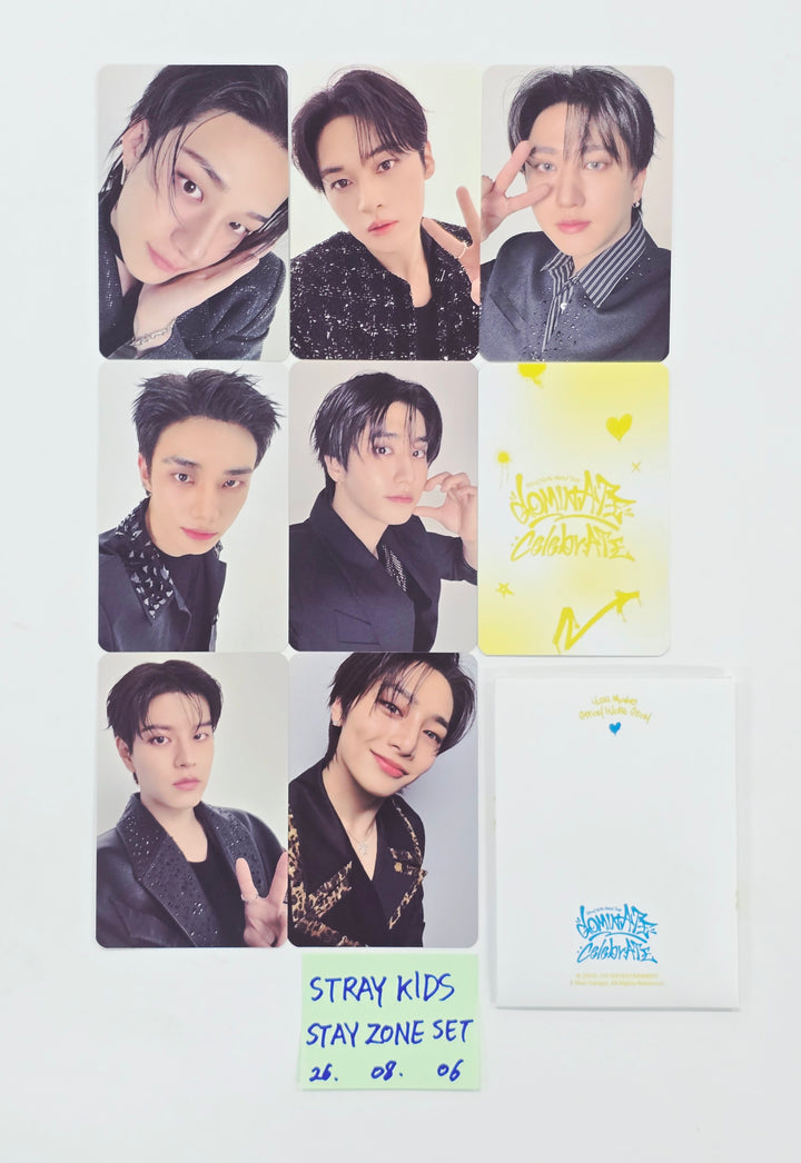Stray Kids - "World Tour dominATE" STAY ZONE Photocards (8ea) [26.08.06]