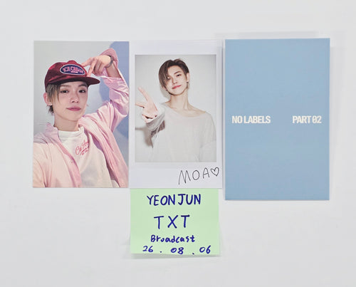 YEONJUN "Ice Cream" - Broadcast Photocard, Polaroid type Photocard [26.08.06]
