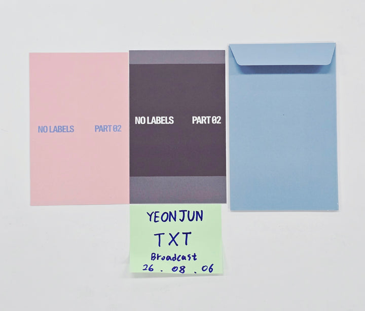 YEONJUN "Ice Cream" - Broadcast Photocard, Polaroid type Photocard [26.08.06]