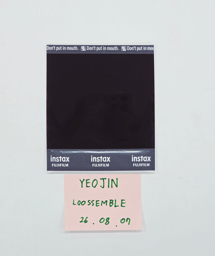 Yeojin (of Loossemble) - Hand Autographed(Signed) Polaroid [26.08.07]