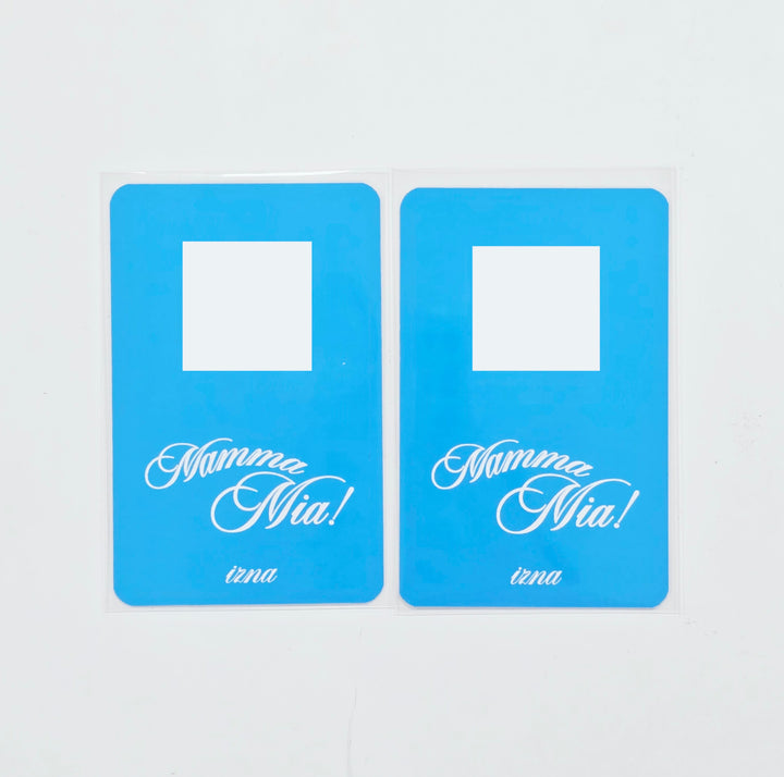 IZNA "Mamma Mia" - Last Week Broadcast Fan Giveaway Photocard [26.08.07]