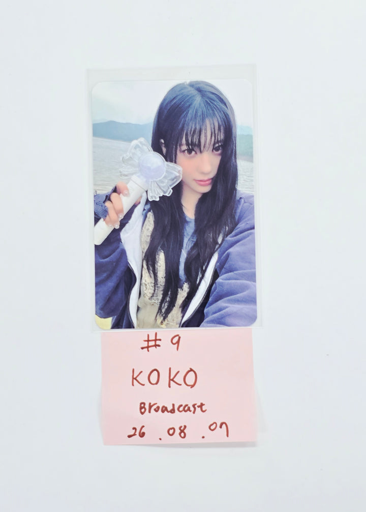 IZNA "METRONOME" - Broadcast Photocard (MAI,BANGJEEMIN,KOKO) [26.08.07]