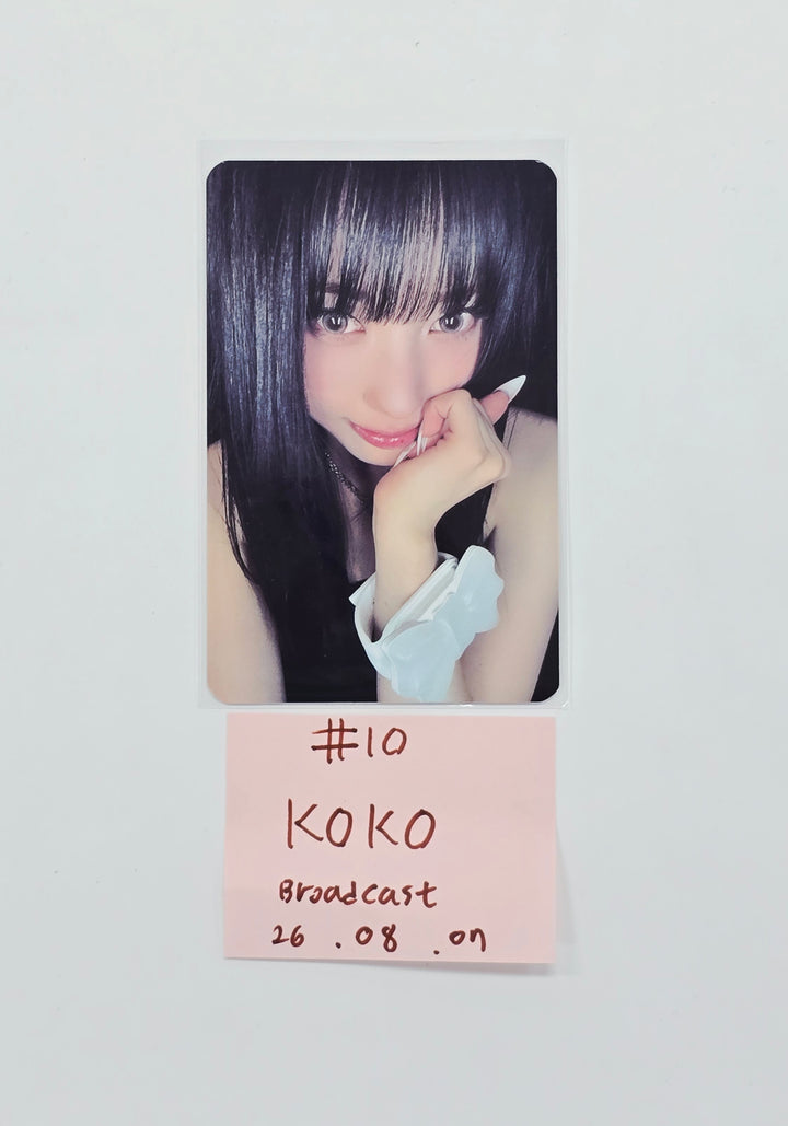 IZNA "METRONOME" - Broadcast Photocard (MAI,BANGJEEMIN,KOKO) [26.08.07]