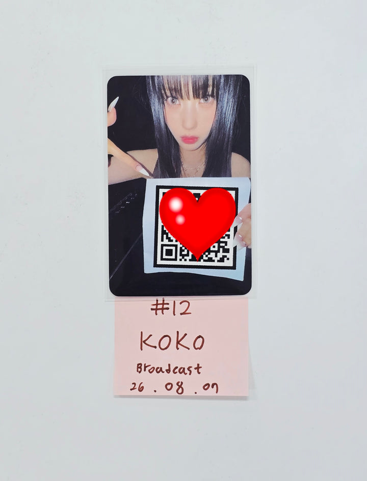 IZNA "METRONOME" - Broadcast Photocard (MAI,BANGJEEMIN,KOKO) [26.08.07]