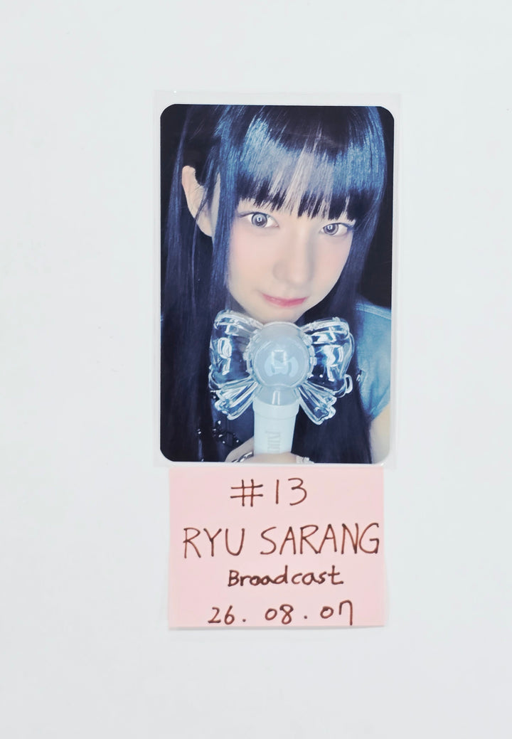 IZNA "METRONOME" - Broadcast Photocard (RYUSARANG,CHOIJUNGEUN,JEONGSAEBI) [26.08.07]