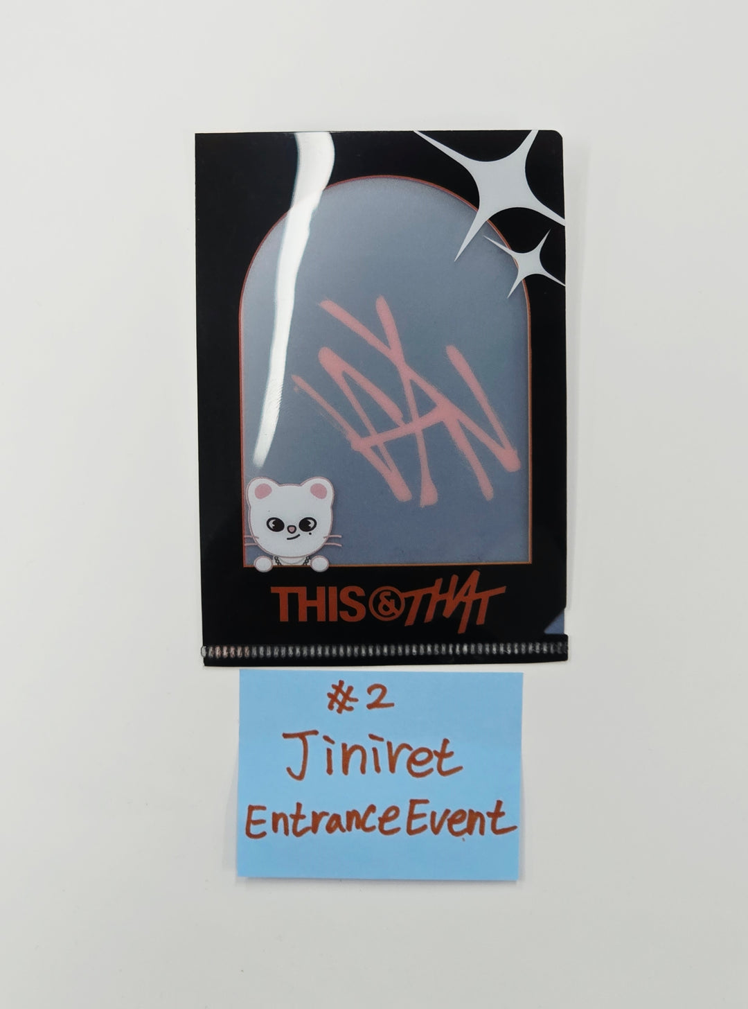 Stray Kids "THIS &amp; THAT" - POP-UP Store Entry Benefit Photocard Sleeves [26.08.10]