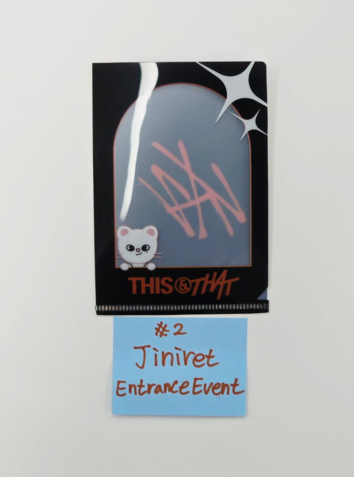 Stray Kids "THIS &amp; THAT" - POP-UP Store Entry Benefit Photocard Sleeves [26.08.10]
