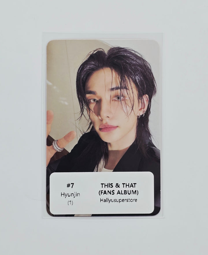 Stray Kids "THIS &amp; THAT" - Official Photocard, Lenticular Photocard (FANS ALBUM Ver.) [26.08.11][Restocked 08/13]