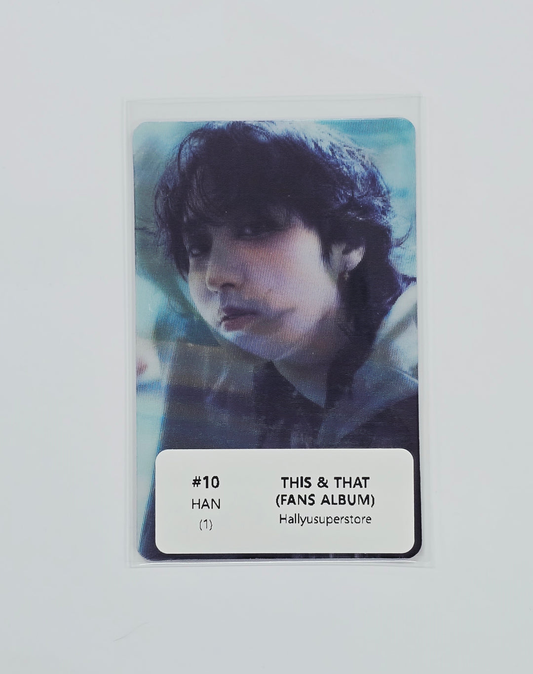 Stray Kids "THIS &amp; THAT" - Official Photocard, Lenticular Photocard (FANS ALBUM Ver.) [26.08.11][Restocked 08/13]