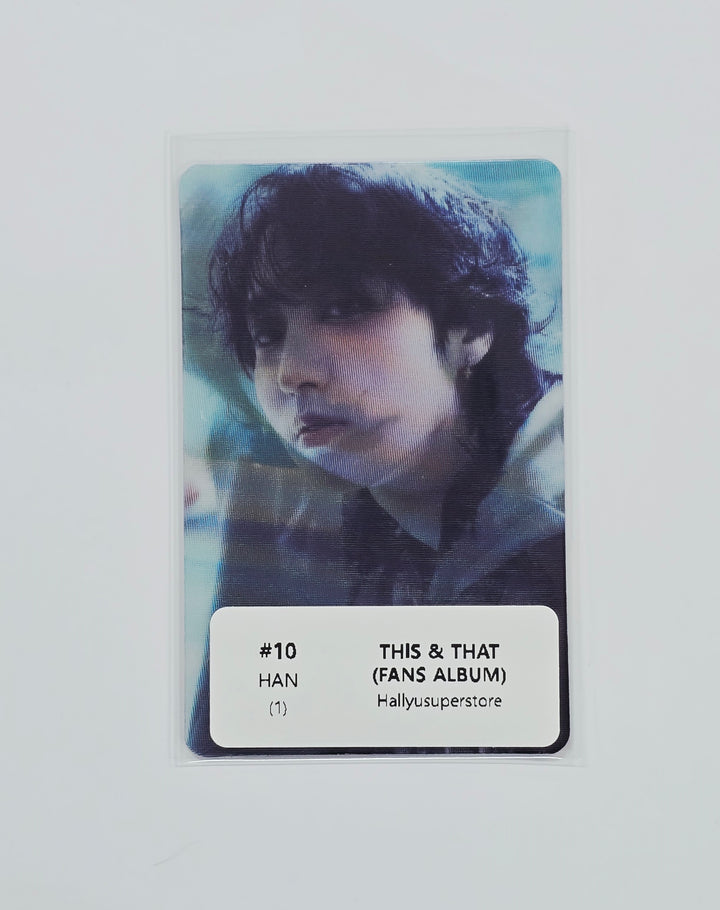 Stray Kids "THIS &amp; THAT" - Official Photocard, Lenticular Photocard (FANS ALBUM Ver.) [26.08.11][Restocked 08/13]
