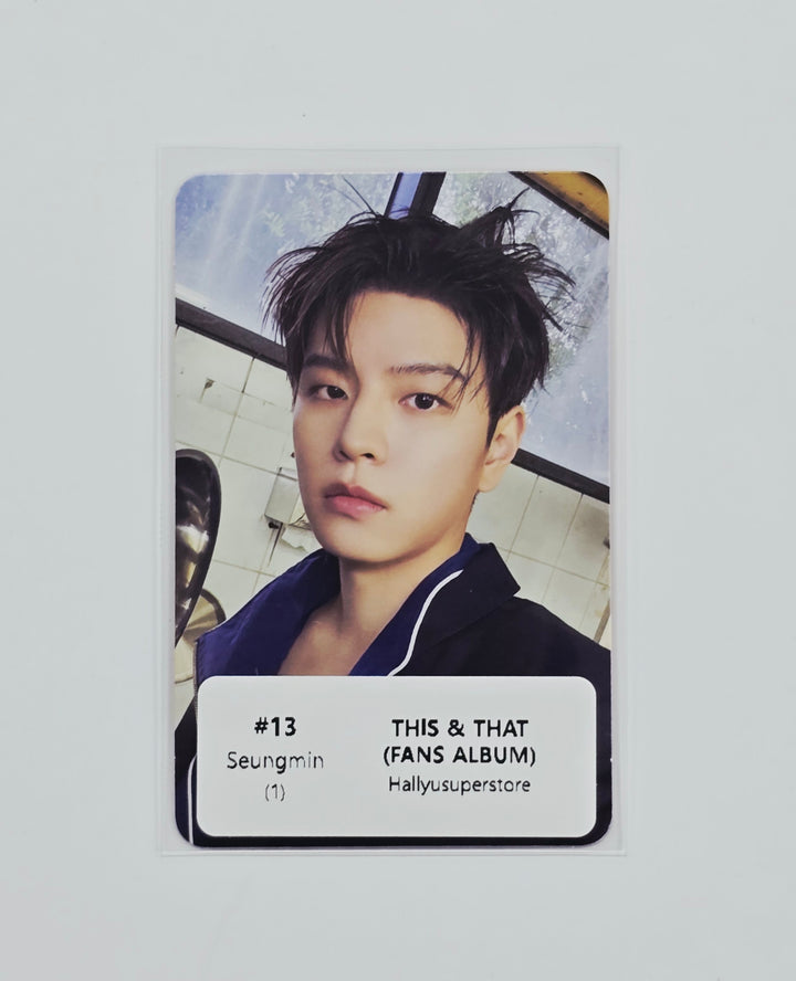 Stray Kids "THIS &amp; THAT" - Official Photocard, Lenticular Photocard (FANS ALBUM Ver.) [26.08.11][Restocked 08/13]