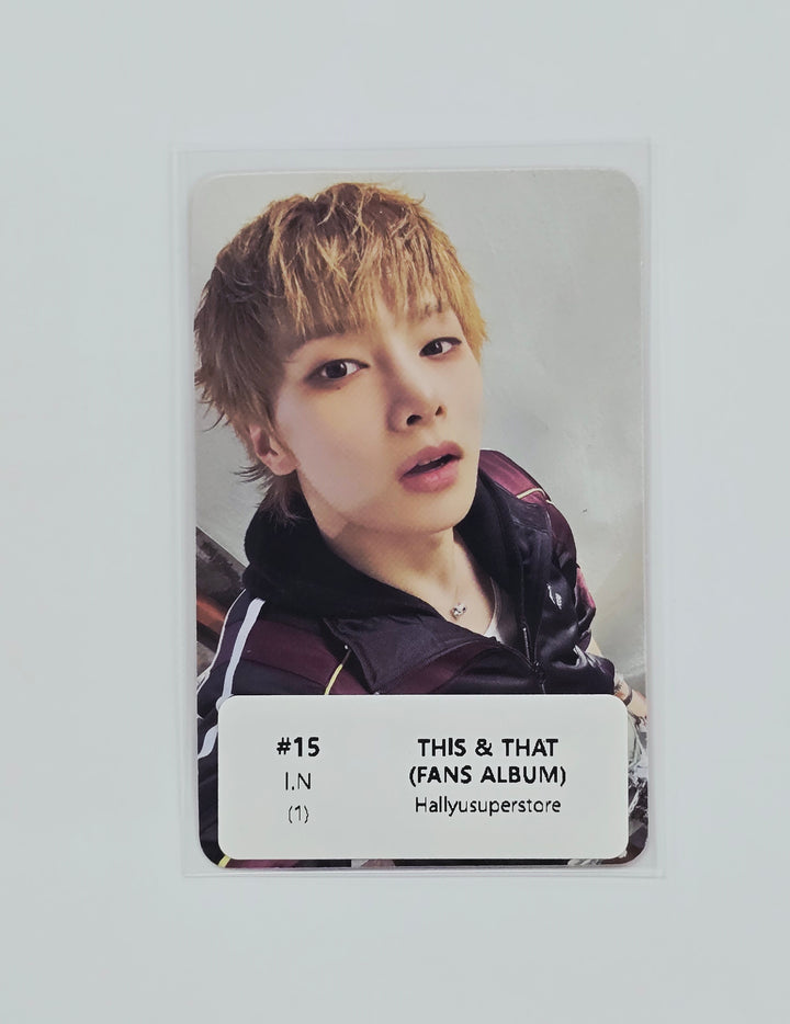 Stray Kids "THIS &amp; THAT" - Official Photocard, Lenticular Photocard (FANS ALBUM Ver.) [26.08.11][Restocked 08/13]