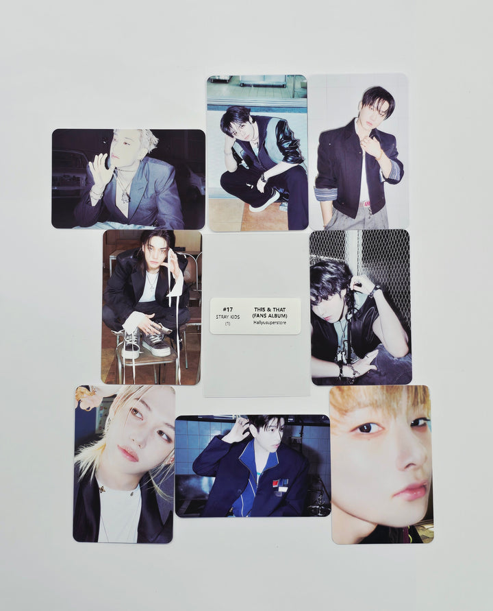 Stray Kids "THIS &amp; THAT" - Official Photocard, Lenticular Photocard (FANS ALBUM Ver.) [26.08.11][Restocked 08/13]