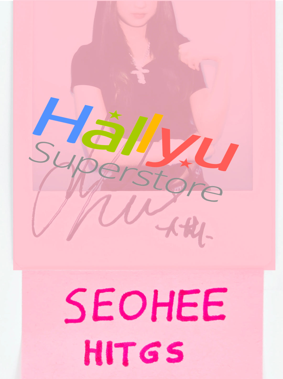 SEOHEE (of HITGS) - Hand Autographed(Signed) Polaroid (1) [26.08.12]