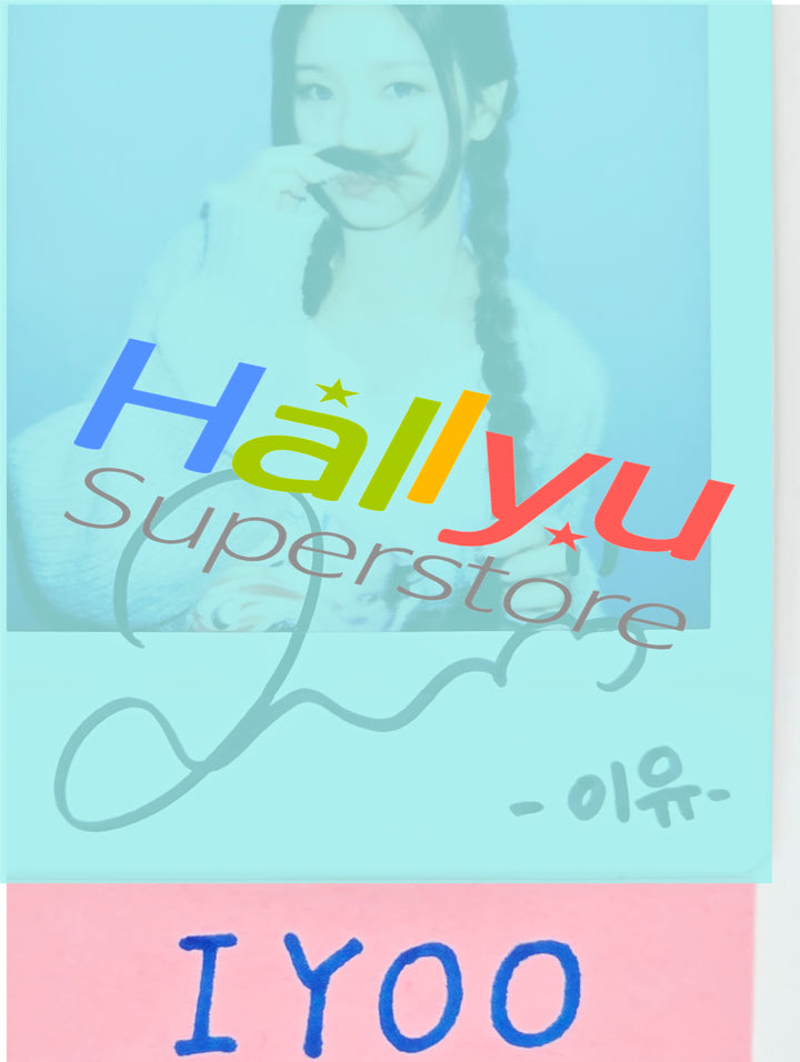 IYOO (of HITGS) - Hand Autographed(Signed) Polaroid [26.08.12]