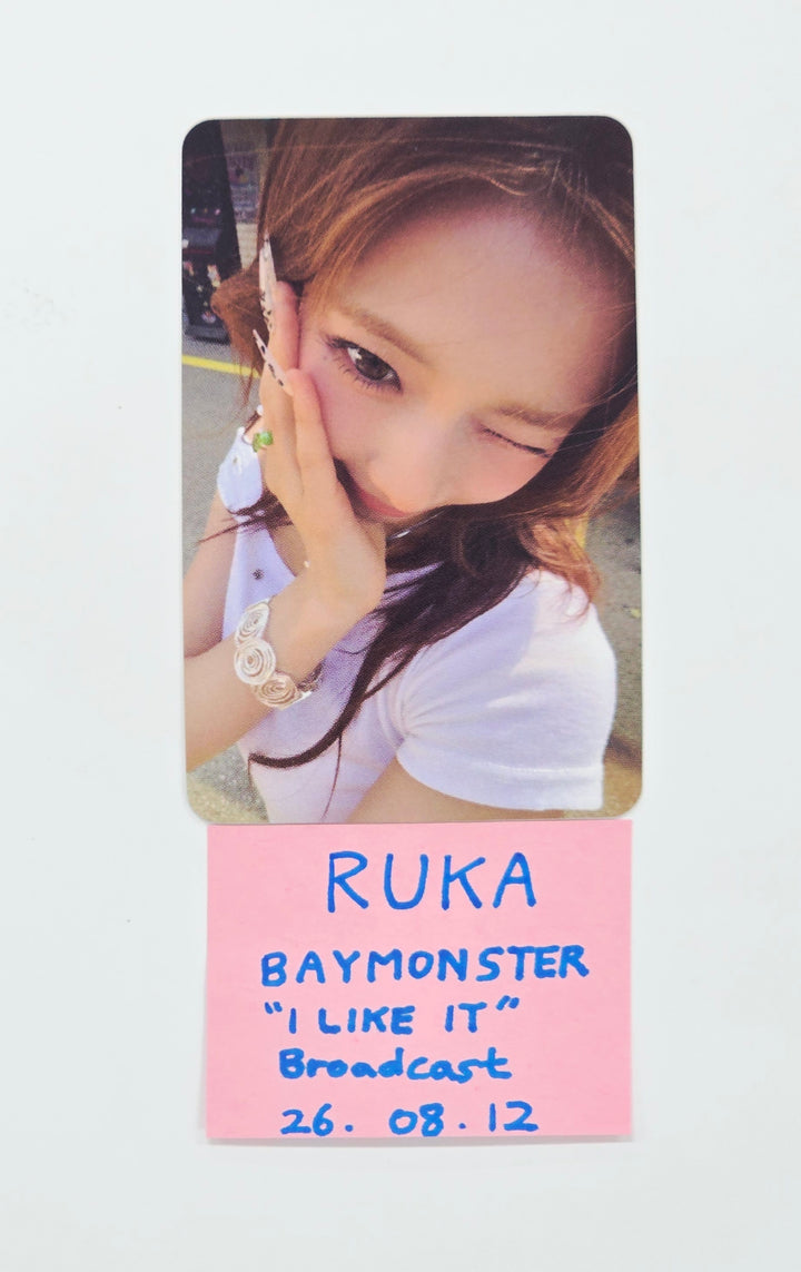 RUKA (of BABYMONSTER) "I LIKE IT" - Broadcast Photocard [26.08.12]