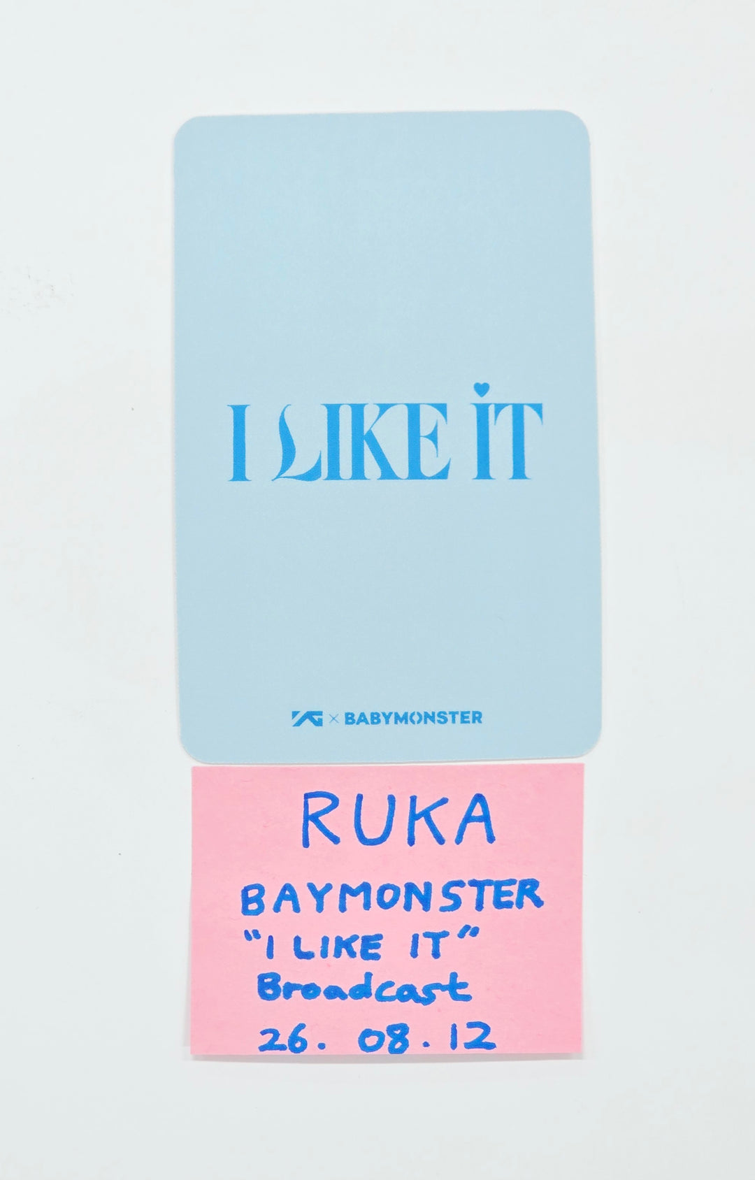 RUKA (of BABYMONSTER) "I LIKE IT" - Broadcast Photocard [26.08.12]