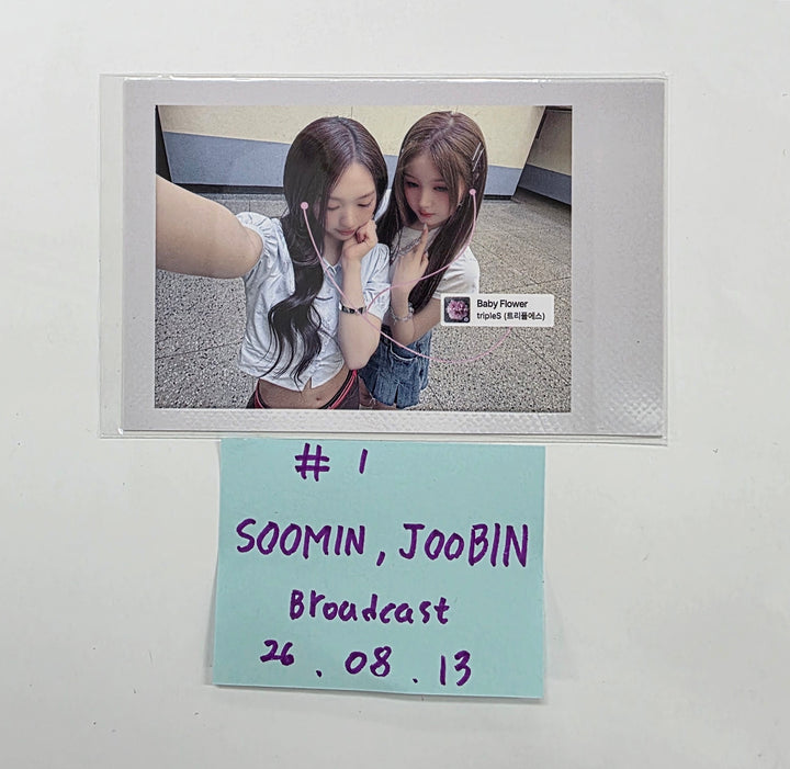 tripleS "LOVE&amp;POP" - Broadcast Polaroide type Unit Photocard [26.08.13]