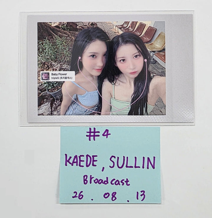 tripleS "LOVE&amp;POP" - Broadcast Polaroide type Unit Photocard [26.08.13]