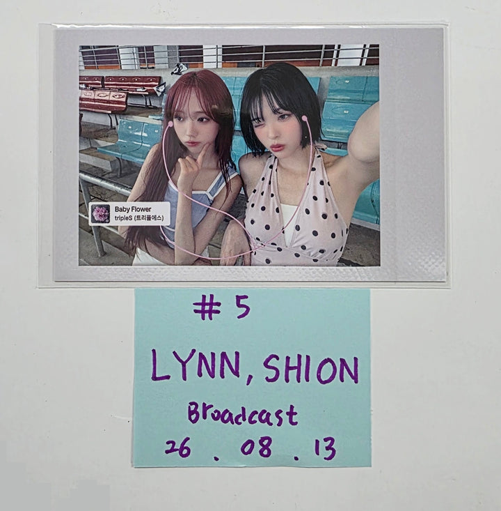 tripleS "LOVE&amp;POP" - Broadcast Polaroide type Unit Photocard [26.08.13]