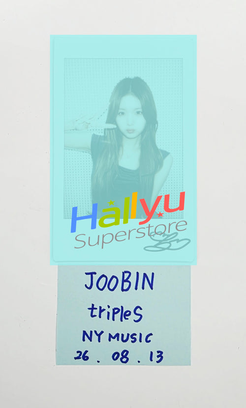 JOOBIN (of TripleS) - Hand Autographed(Signed) Polaroid [26.08.13]