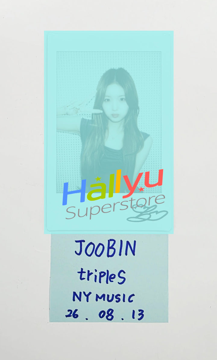 JOOBIN (of TripleS) - Hand Autographed(Signed) Polaroid [26.08.13]