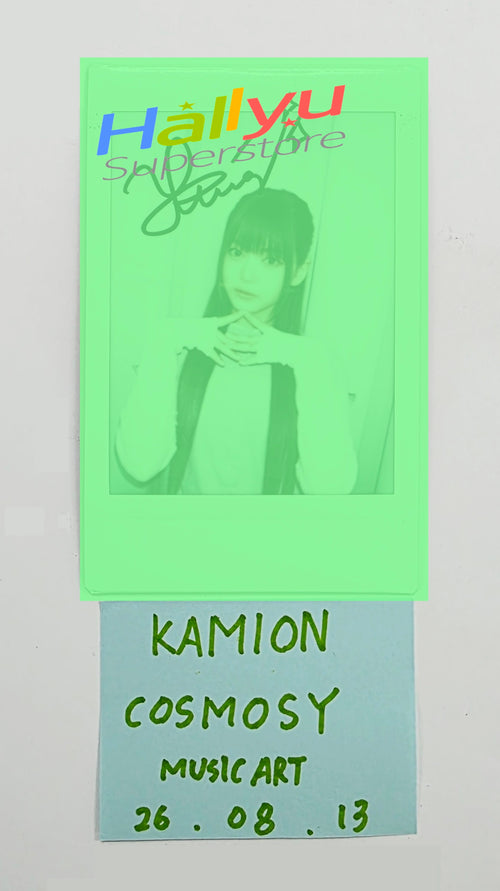 KAMION (of COSMOSY) - Hand Autographed(Signed) Polaroid [26.08.13]
