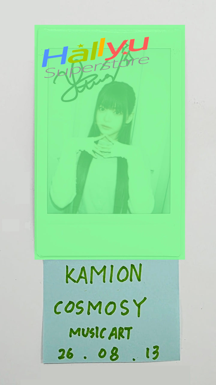 KAMION (of COSMOSY) - Hand Autographed(Signed) Polaroid [26.08.13]