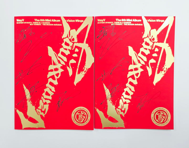 WayV "Vision Wings" - Hand Autographed(Signed) Promo Album [26.08.18]