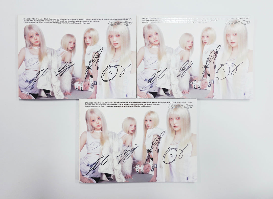 ARTMS "Hyper-Ego" - Hand Autographed(Signed) Promo Album [26.08.18]