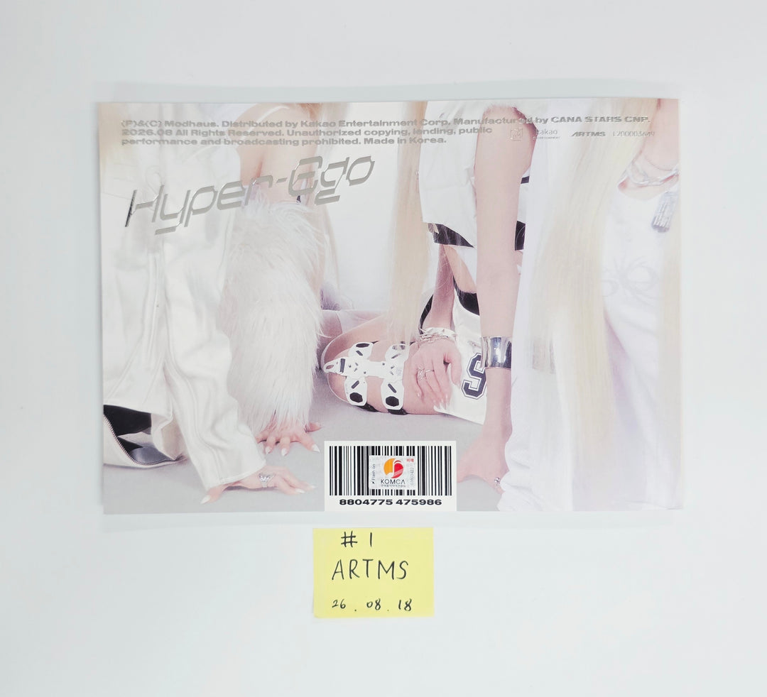 ARTMS "Hyper-Ego" - Hand Autographed(Signed) Promo Album [26.08.18]