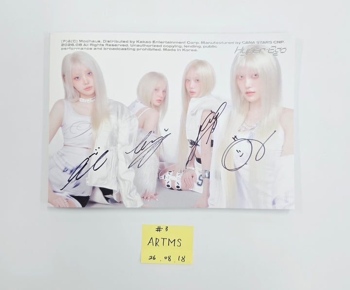ARTMS "Hyper-Ego" - Hand Autographed(Signed) Promo Album [26.08.18]