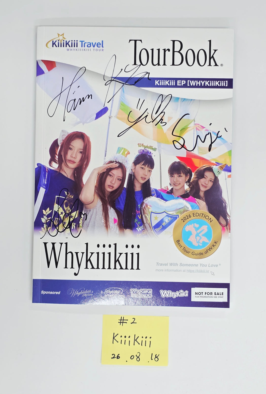 KiiiKiii "WhyKiiiKiii" - Hand Autographed(Signed) Promo Album [26.08.18]