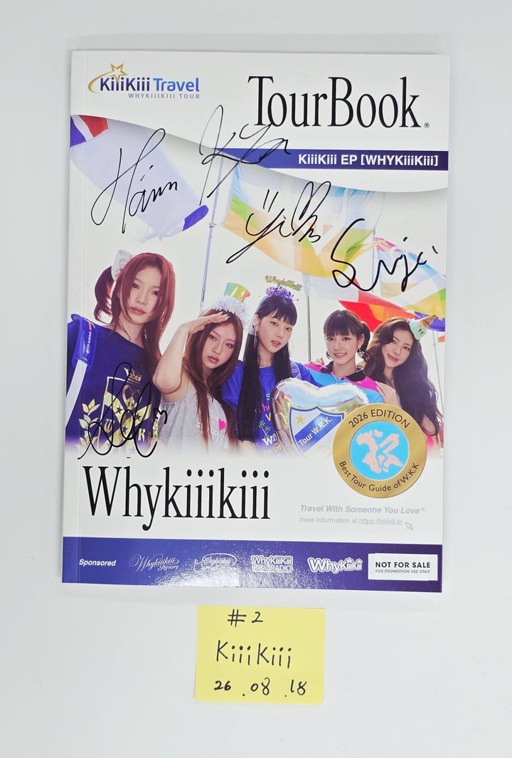 KiiiKiii "WhyKiiiKiii" - Hand Autographed(Signed) Promo Album [26.08.18]