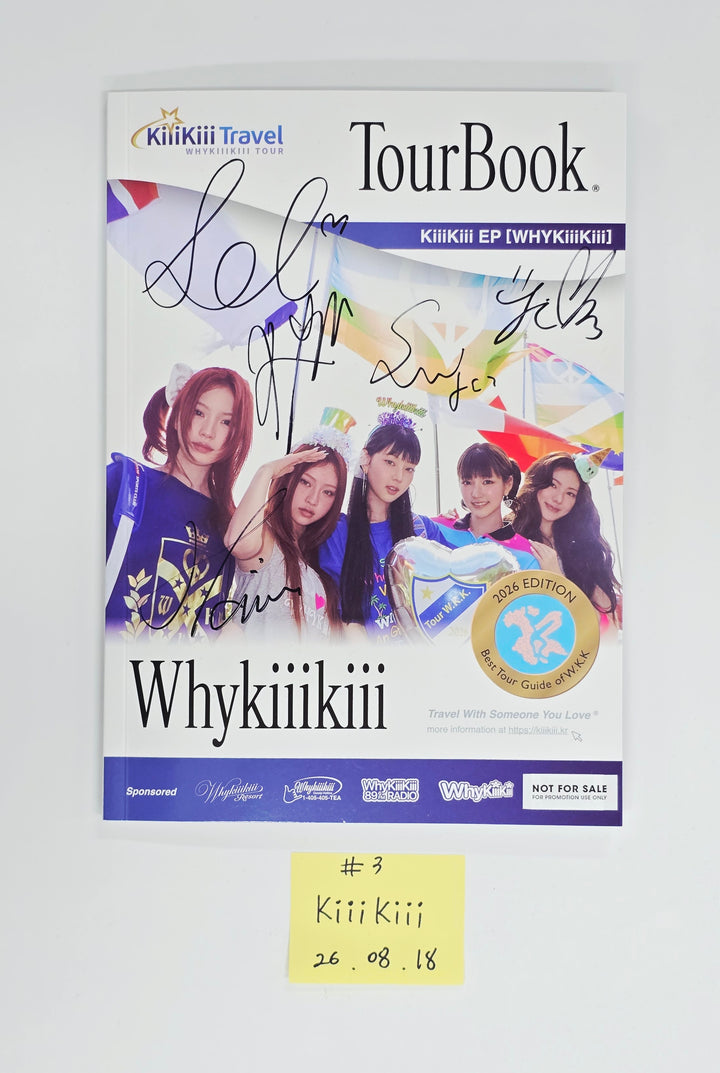 KiiiKiii "WhyKiiiKiii" - Hand Autographed(Signed) Promo Album [26.08.18]