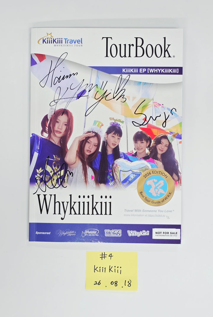 KiiiKiii "WhyKiiiKiii" - Hand Autographed(Signed) Promo Album [26.08.18]